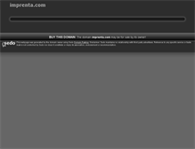 Tablet Screenshot of imprenta.com